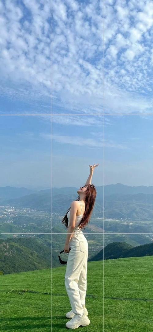 单人拍照姿势的摆法图2