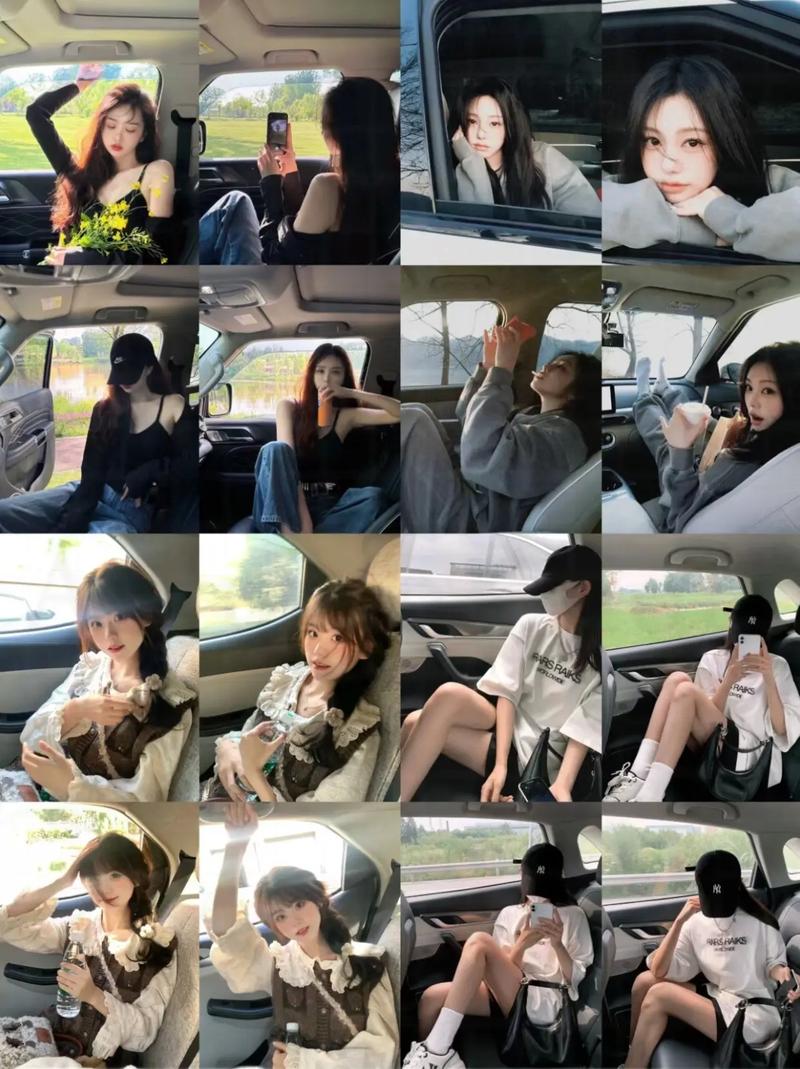 拍照姿势如何拍好看自拍女生图1