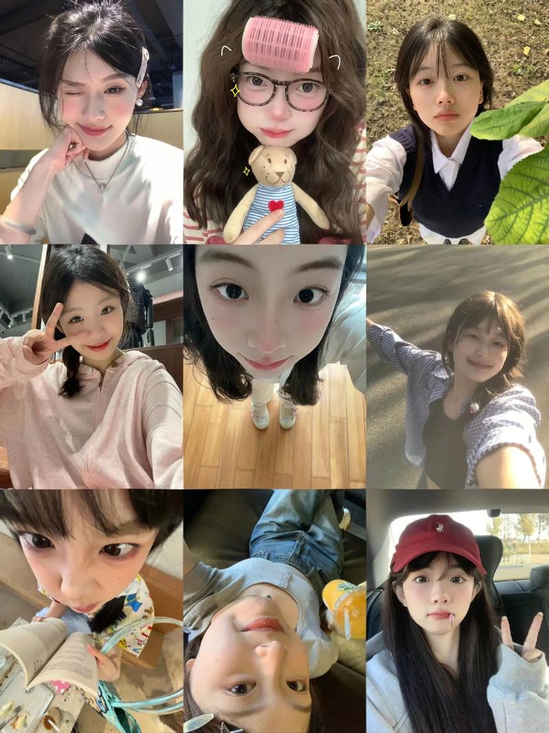 拍照姿势如何拍好看自拍女生图2