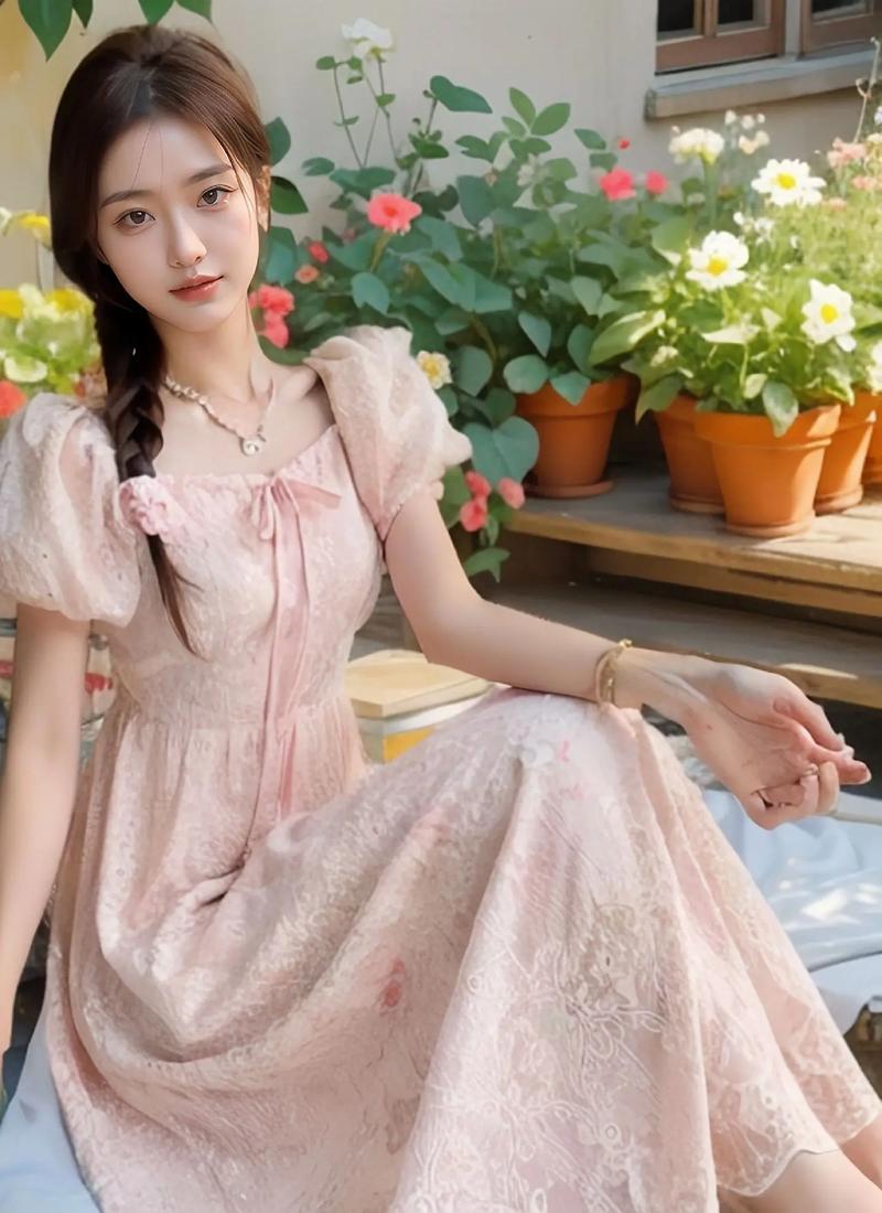 穿连衣裙拍照怎么摆姿势图1