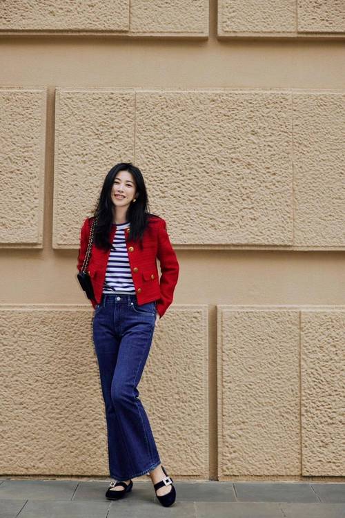 当朱珠穿上亮片连衣裙的时候,是不是眼前一亮?