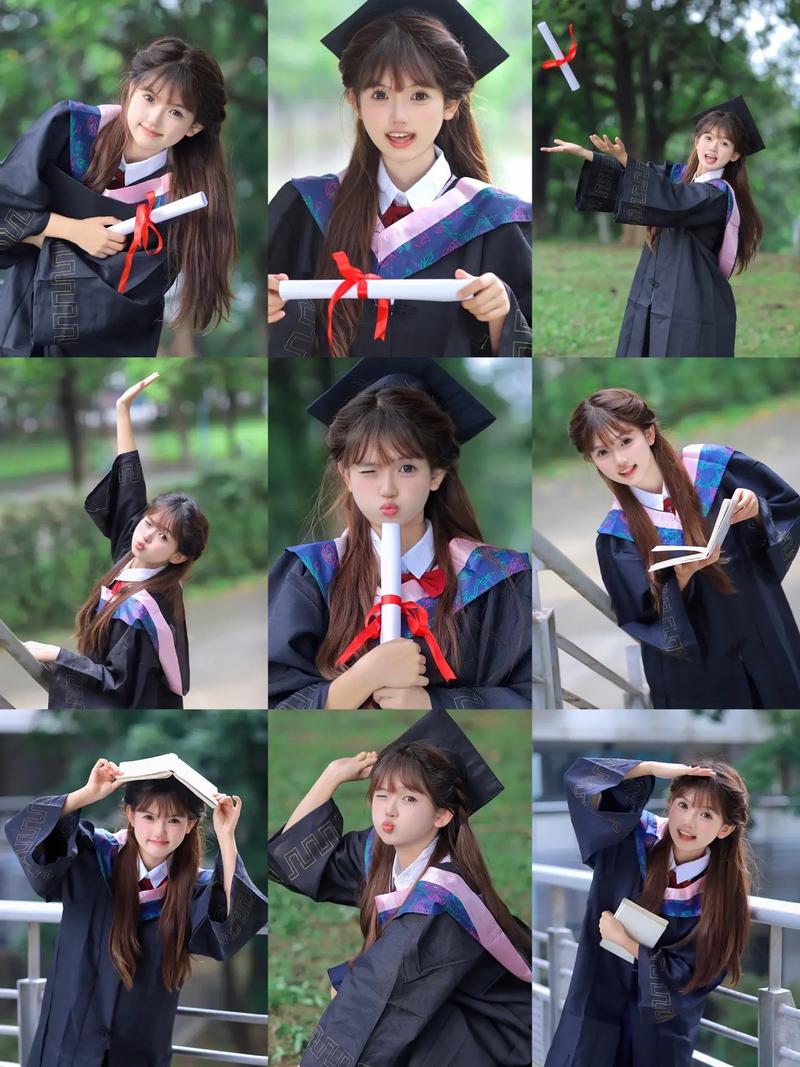 大学拍毕业照有哪些姿势