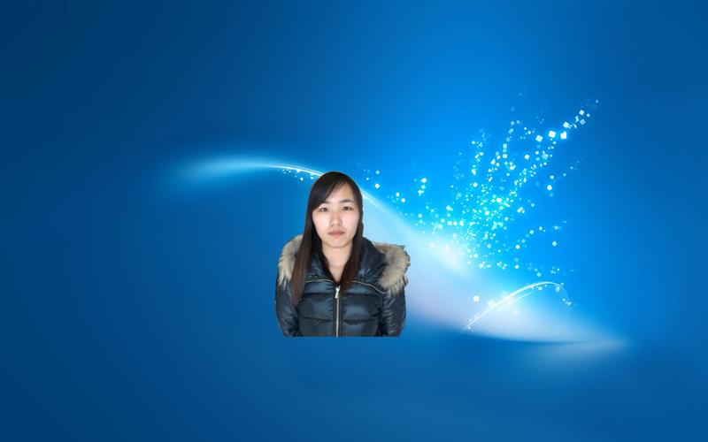 纯色拍照打光图片蓝色背景