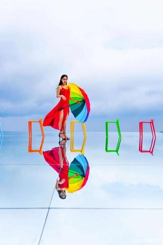 手机如何使用天空之境倒影拍照图3