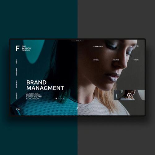 banner海报的排版方式-ui设计:流行的几种banner的处理类型