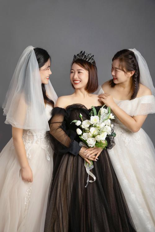 闺蜜三人女生三人拍照姿势