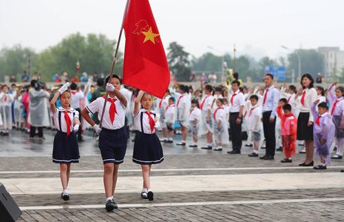 宣誓正确姿势图片视频图2