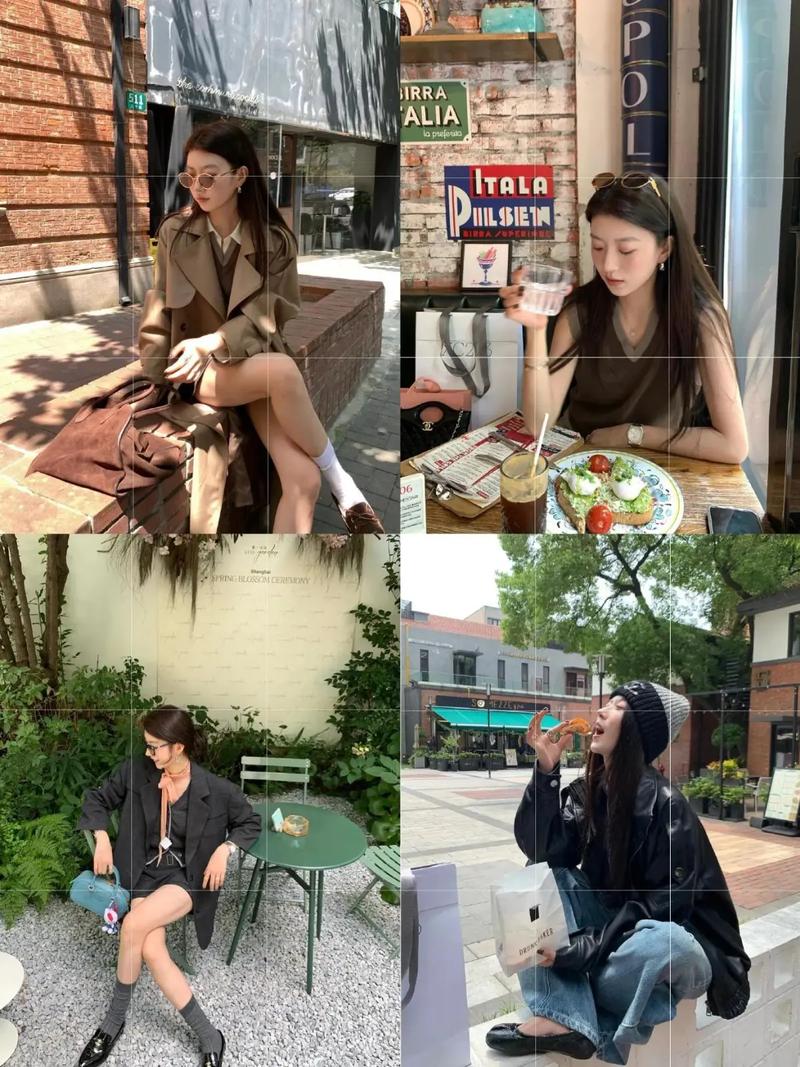 坐椅子照相的姿势图片图3