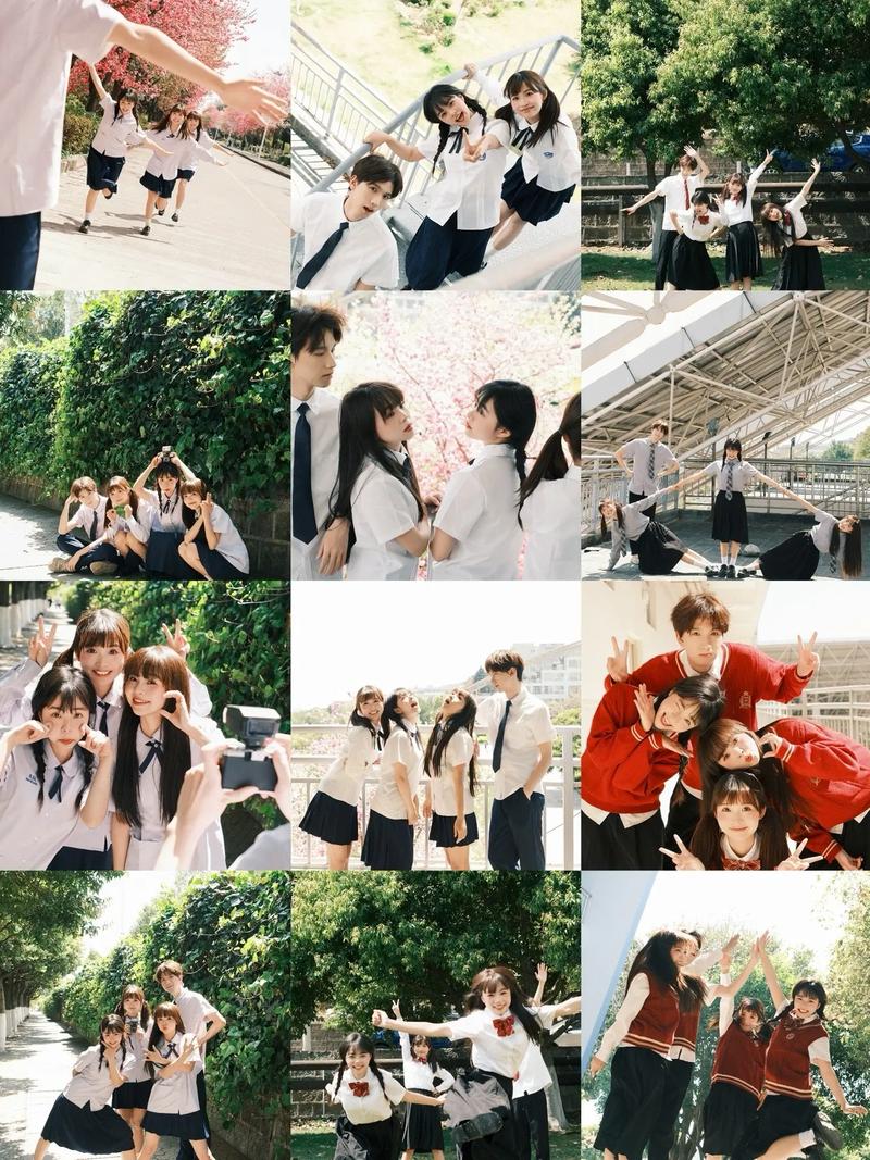 拍照姿势多人搞怪图3