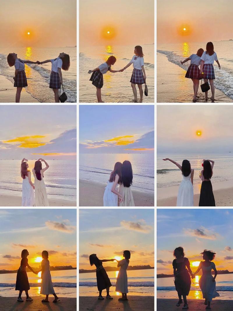 拍照片摆什么姿势最好看双人图2