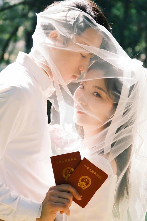 结婚照相姿势大全图1