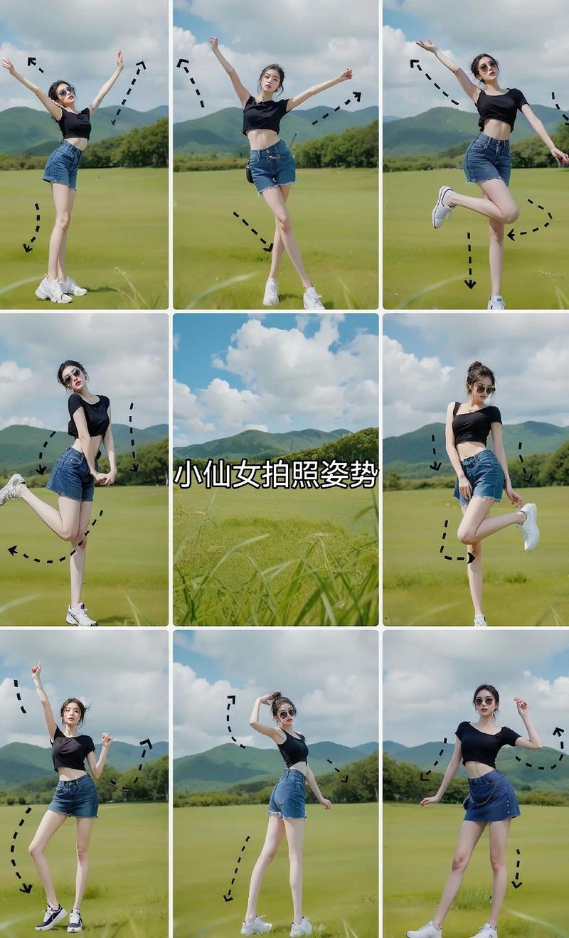 高级感的拍照姿势图1