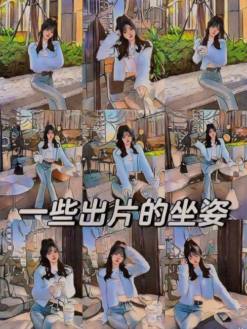 坐着拍照姿势怎么摆