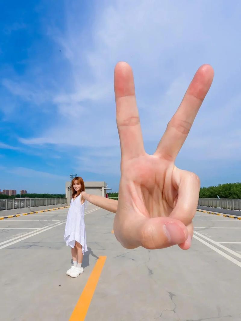谁有适合女生日常拍照用的手势动作图片?不要“V”手势的。