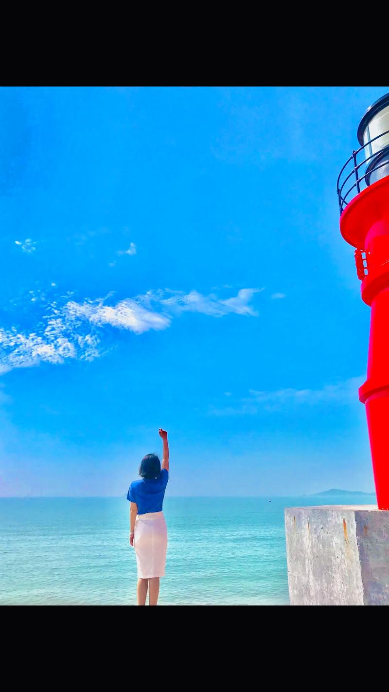 在海边怎么拍照好看姿势