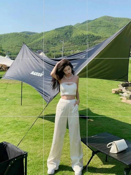 高考结束,假期旅游露营拍照姿势,热辣甜美氛围感!