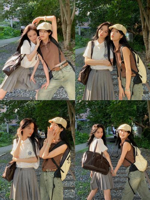 2人拍照姿势怎么摆图片好看图3