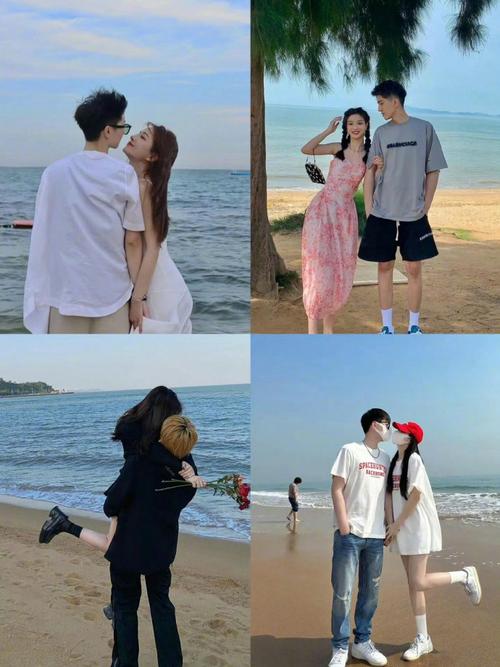 二人创意拍照姿势图片女图3