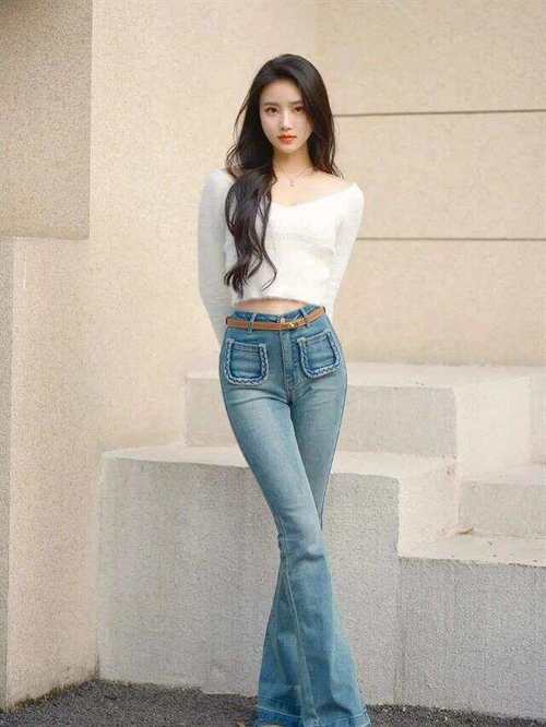 拍照姿势怎么摆女生站姿图片图2