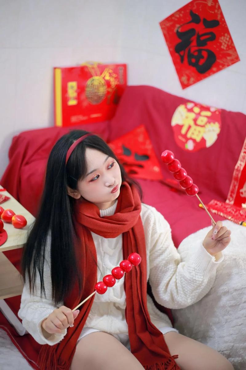 过年拍照背景板图3