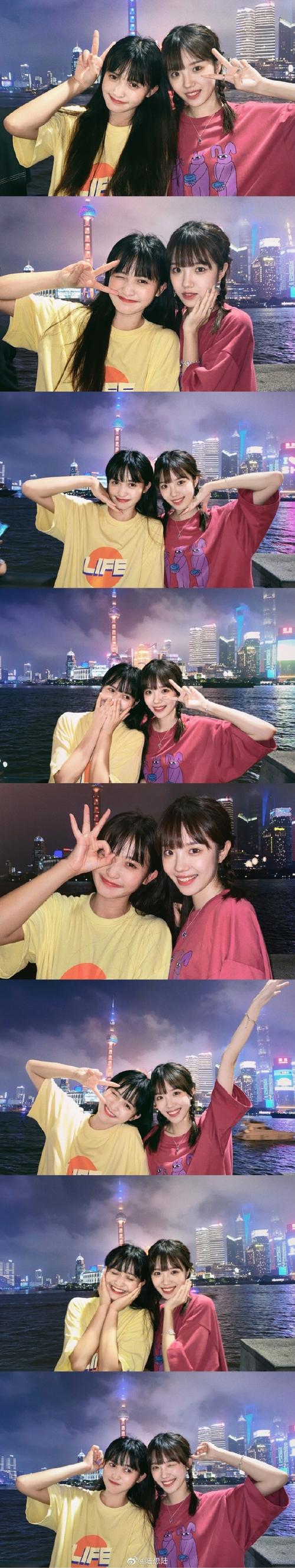 闺蜜日常拍照姿势?