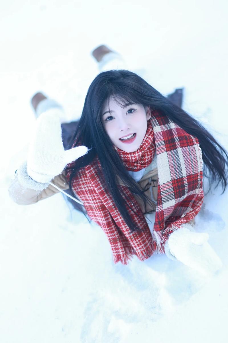 雪景拍摄图片人像拍照姿势大全视频图3