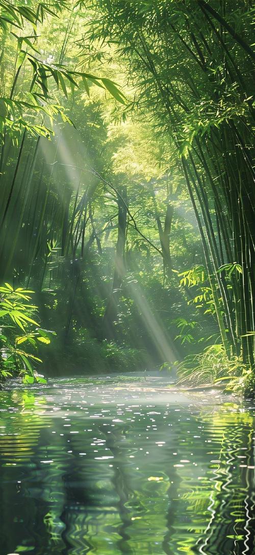 手机绿色护眼壁纸图3