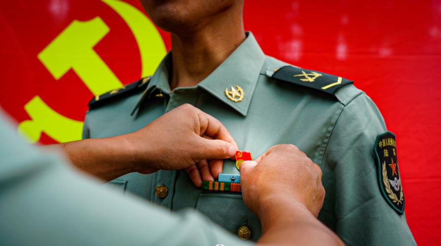 正确的宣誓姿势视频图1