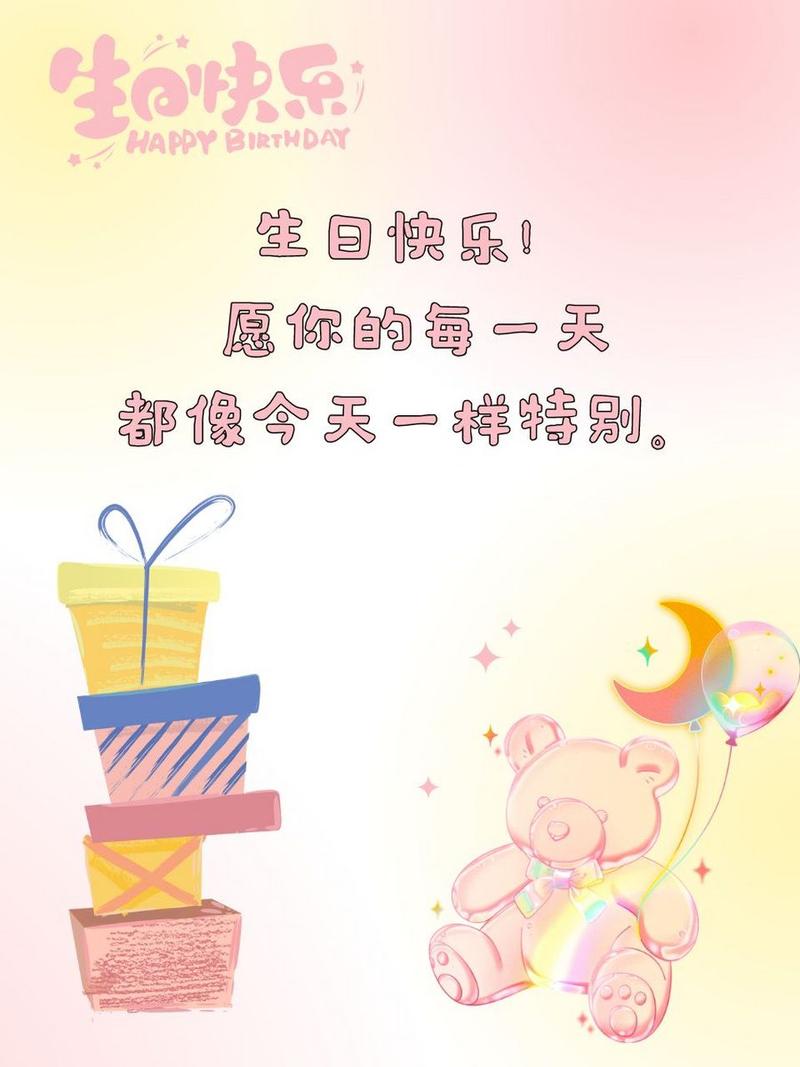 生日快乐的图片最新图片背景图1