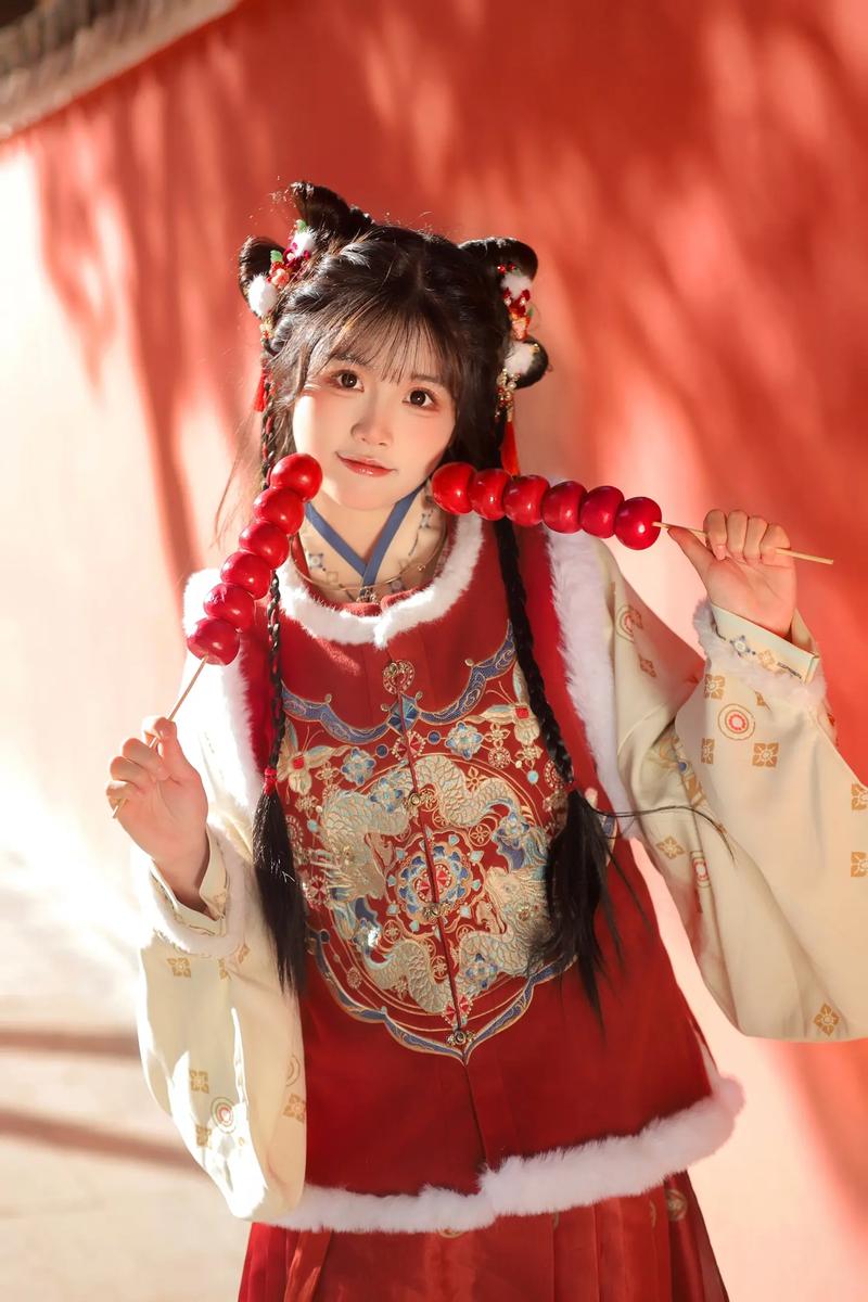 新年拍照姿势大全图3