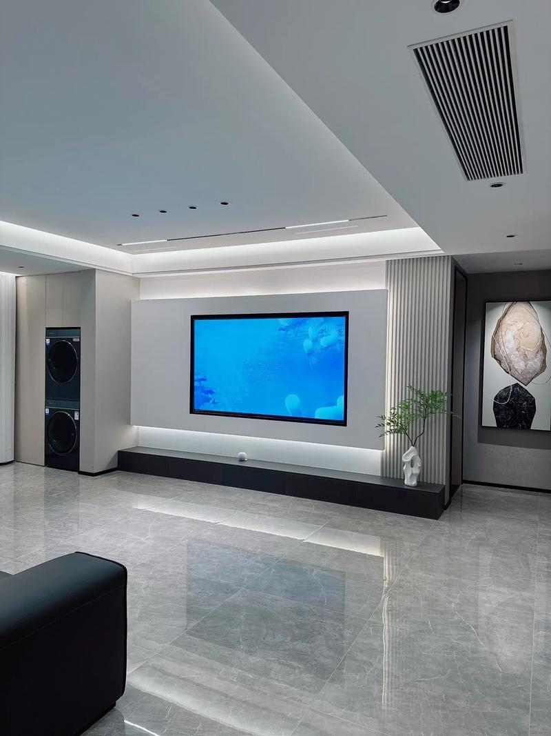 贴壁纸的电视背景墙效果图如何选择合适的壁纸背景墙