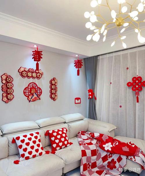 新春拍照背景墙图1