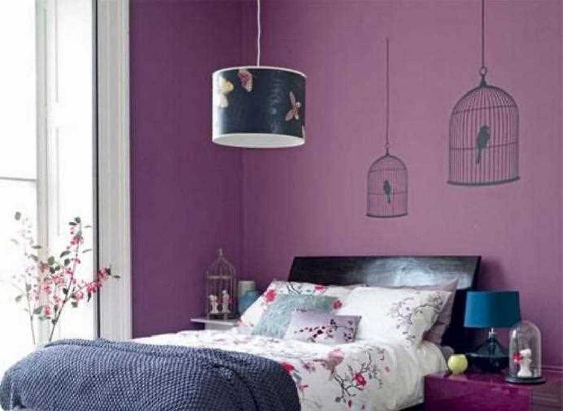 用紫色的背景墙,会传递出什么样的感觉?