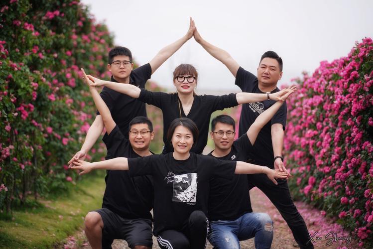 团队拍照姿势照片图2