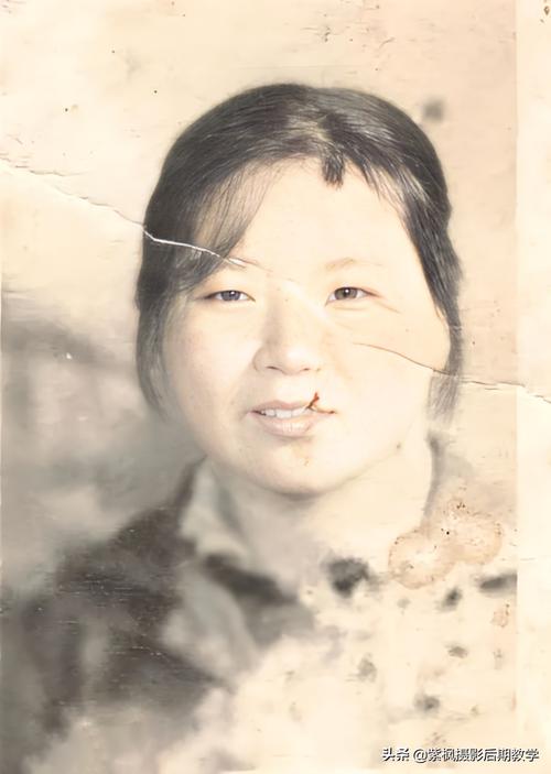 旧照片怎么修复成新照片?