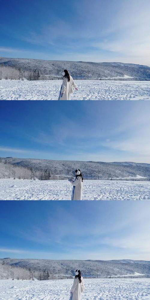 雪乡拍照姿势大全