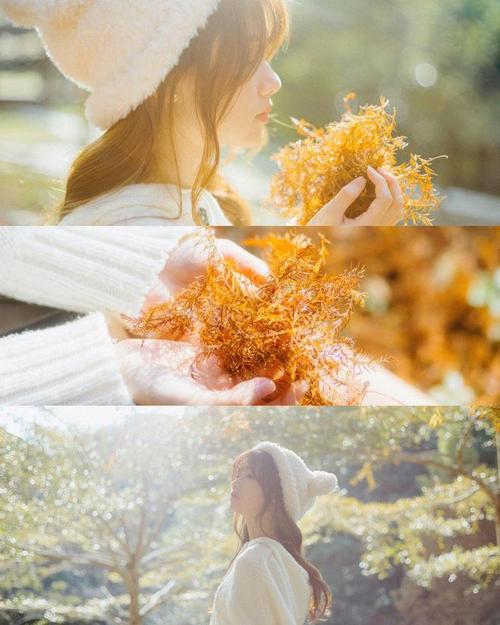 稻田拍照姿势大全女图2