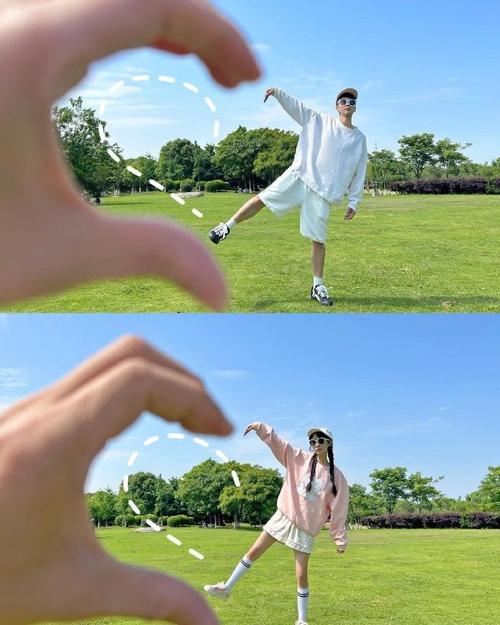 三人拍照姿势创意大全摆法视频图2