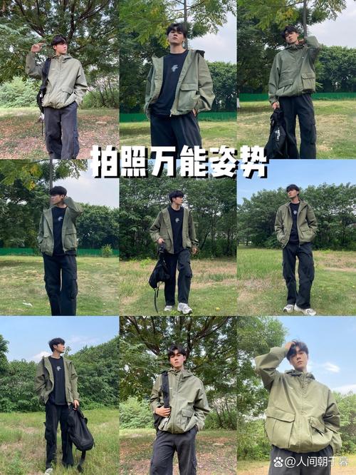 拍照姿势动作大全男生西装图1