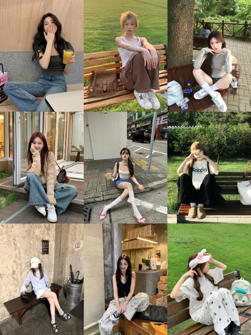 单人坐姿照如何摆拍姿势?