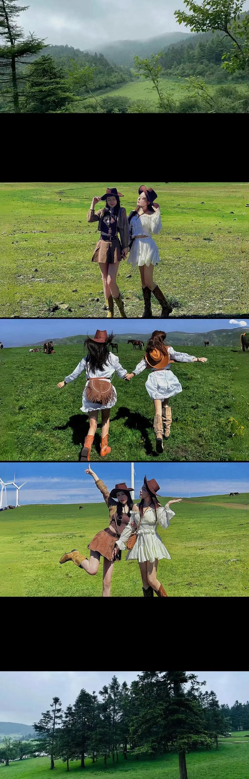 照相姿势怎么摆好看女图片集体图3