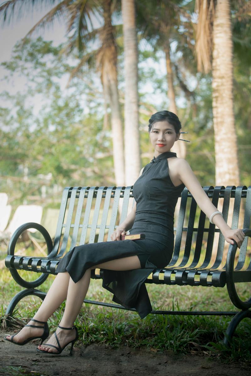 旗袍拍照背景图图2