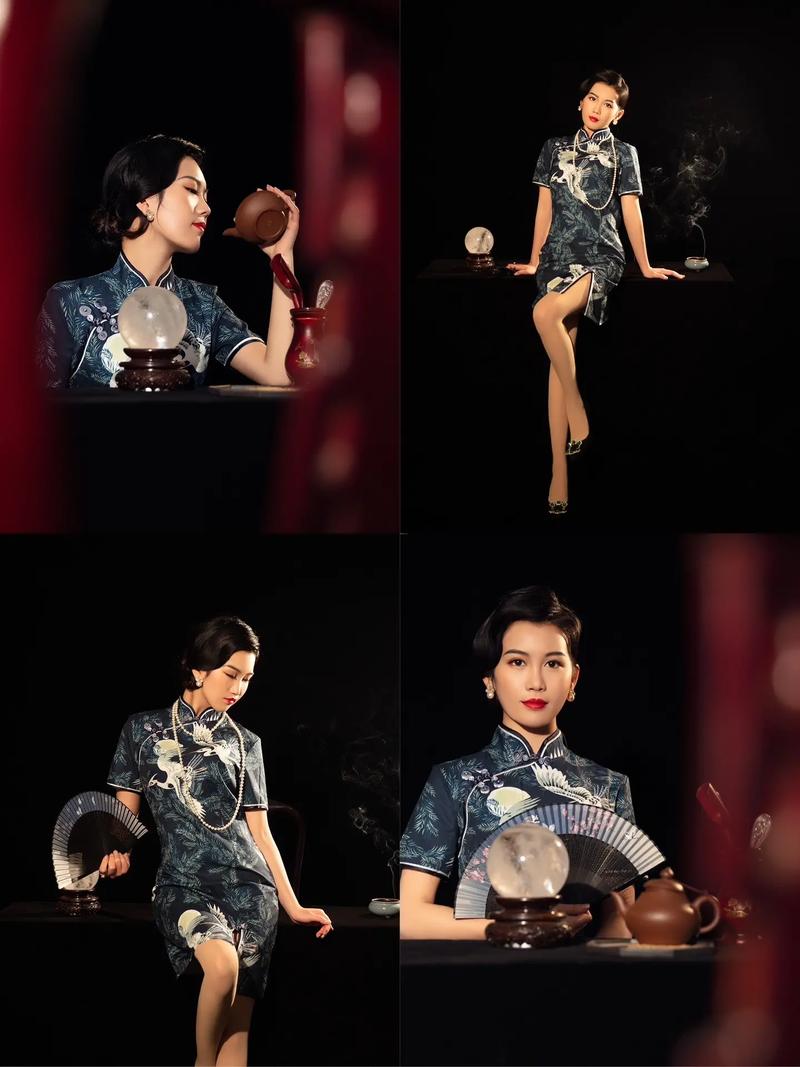 如何拍摄古典旗袍式的个人写真