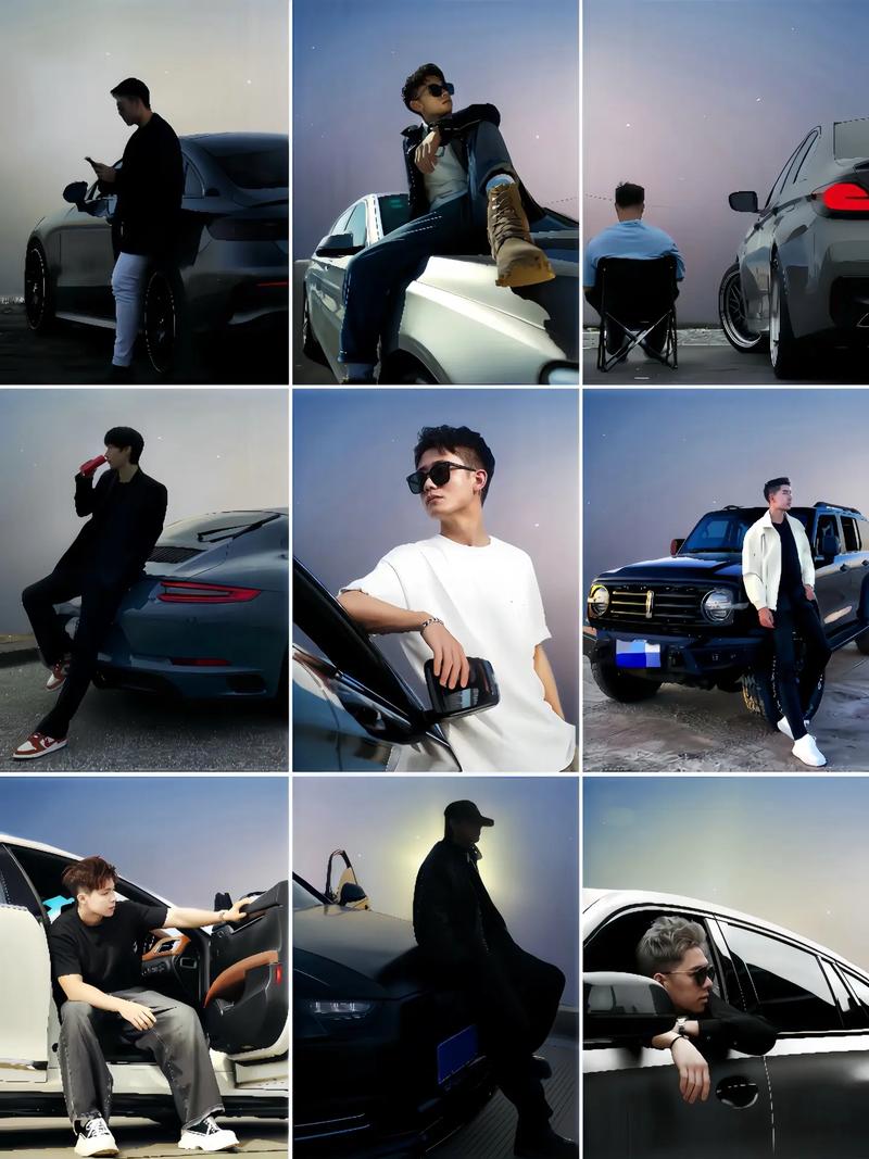 男生拍照姿势怎么摆