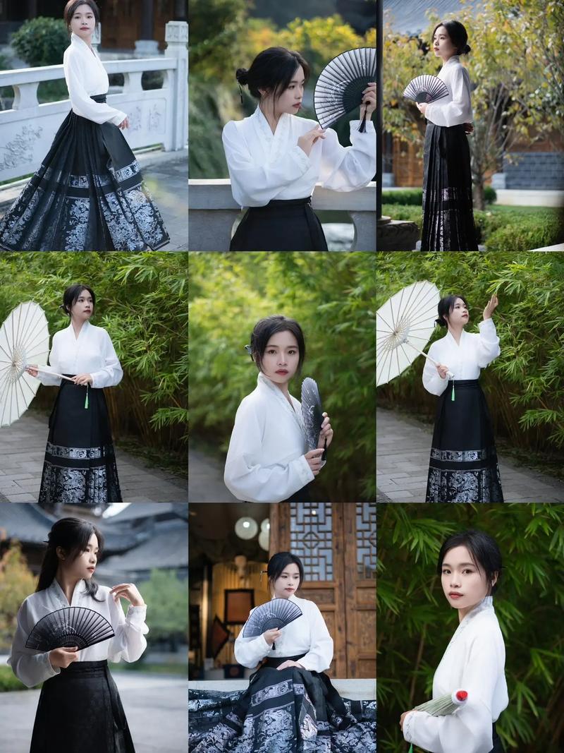 马面裙拍照姿势大全集图片欣赏图2