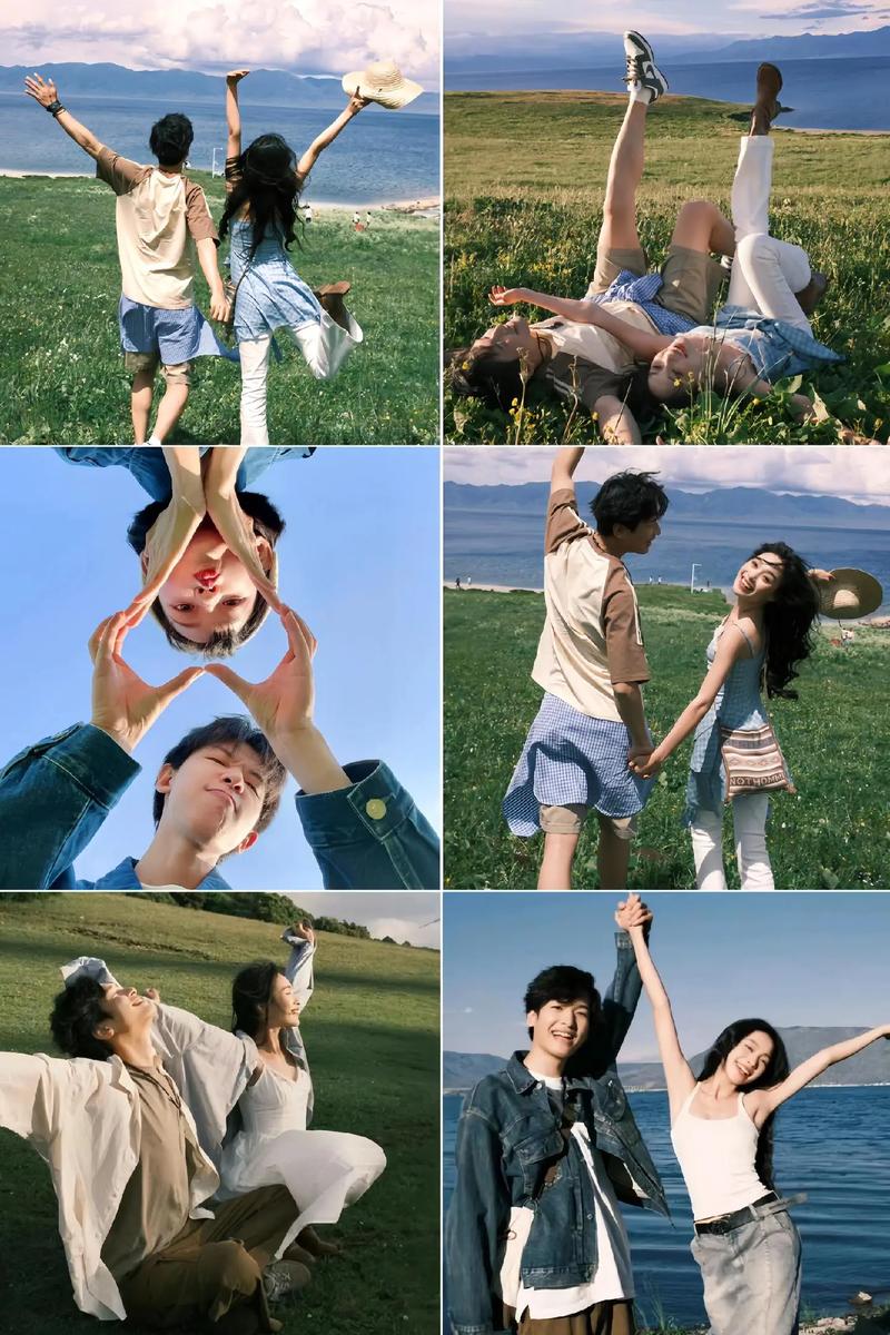 结婚拍照姿势的摆法大全图片女图2