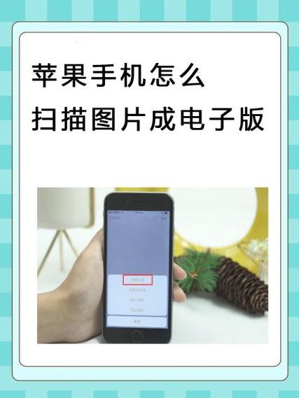 苹果手机把照片变成电子版