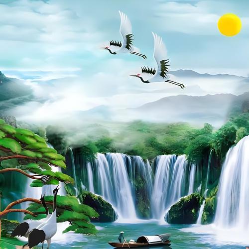 过年拍照背景图片竖版高清图1