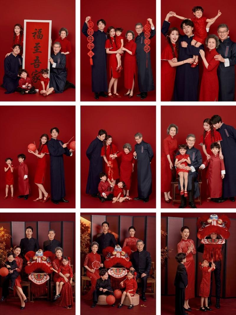 三人拍照姿势的摆法图学生图1