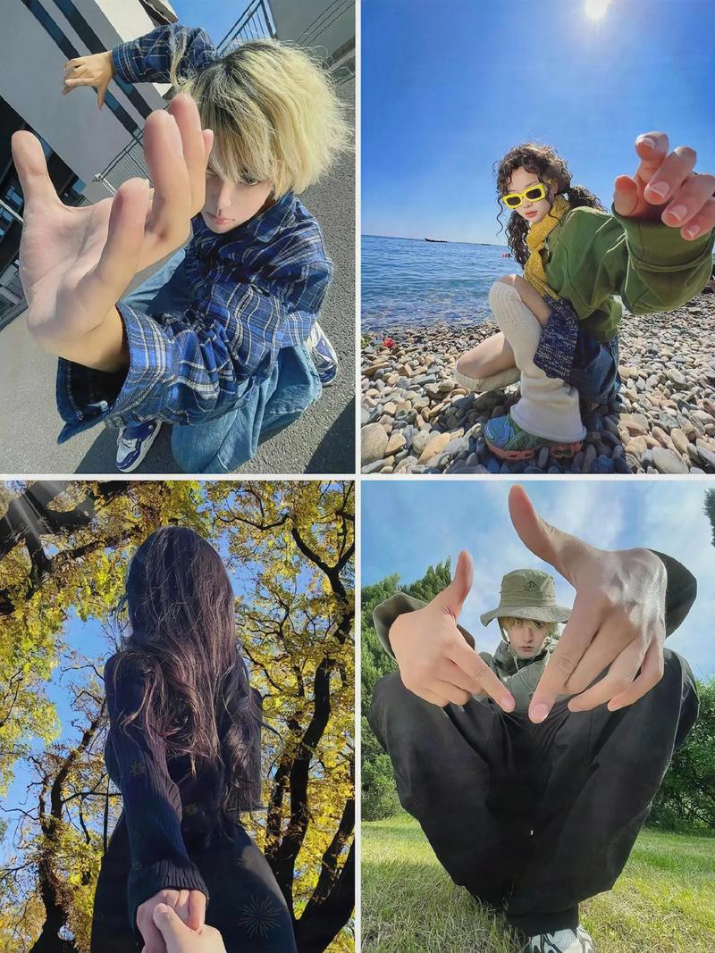 如何让手机拍出透视效果